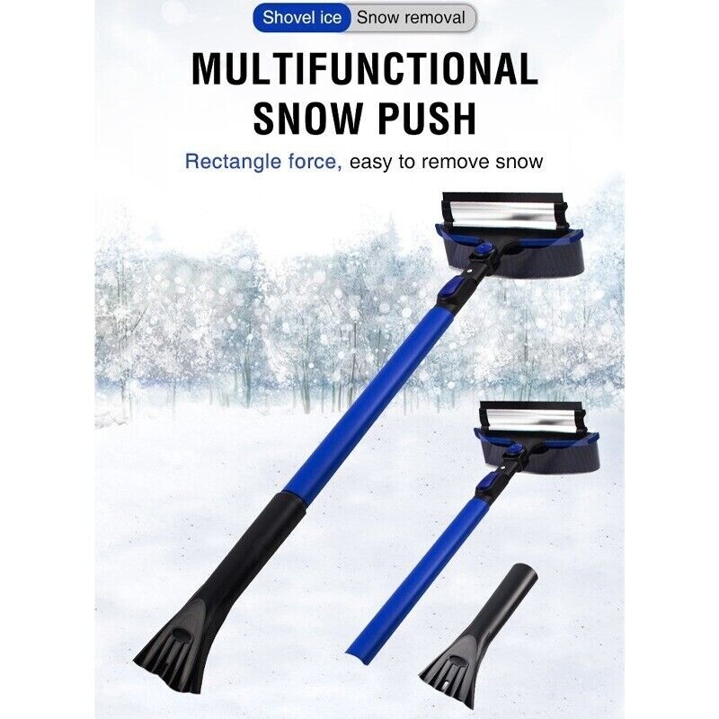 3 in 1 Car Truck SUV Windshield Remover Scraper Car Snow Brush with Ice Scraper