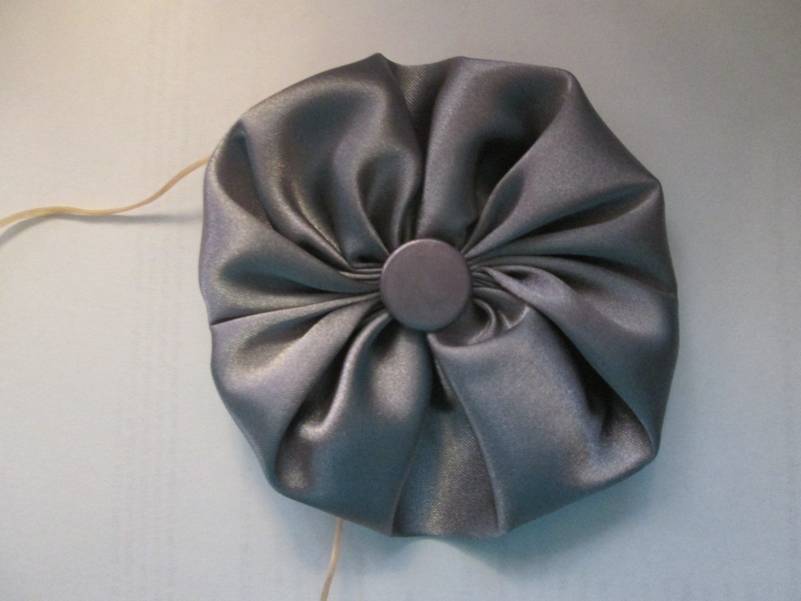 REENACTOR 18THC REV WAR COLONIAL HAT DRESS COCKADE PEWTER GREY SILVER BUTTON NEW