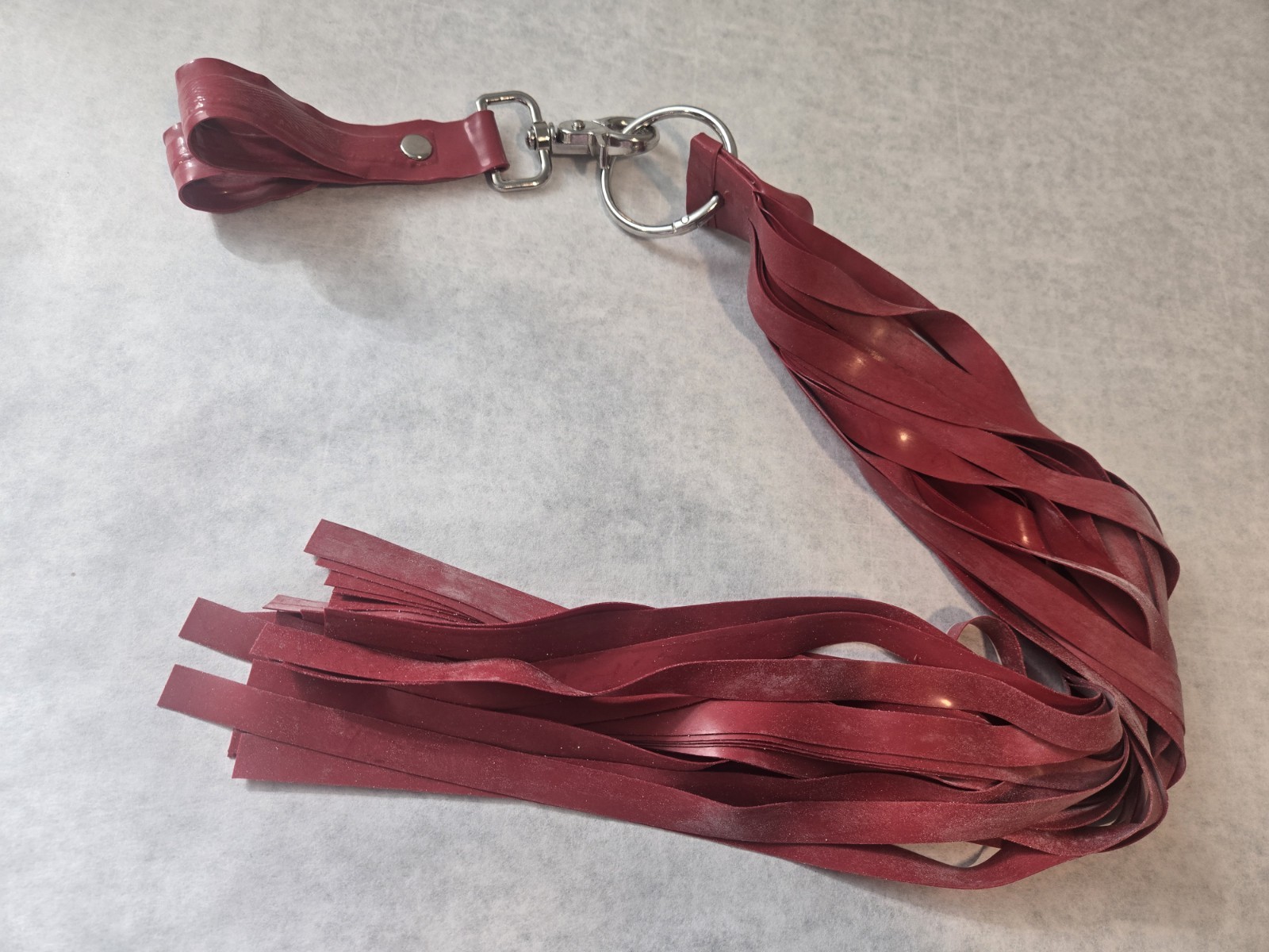 Red LATEX Finger Grip FLOGGER