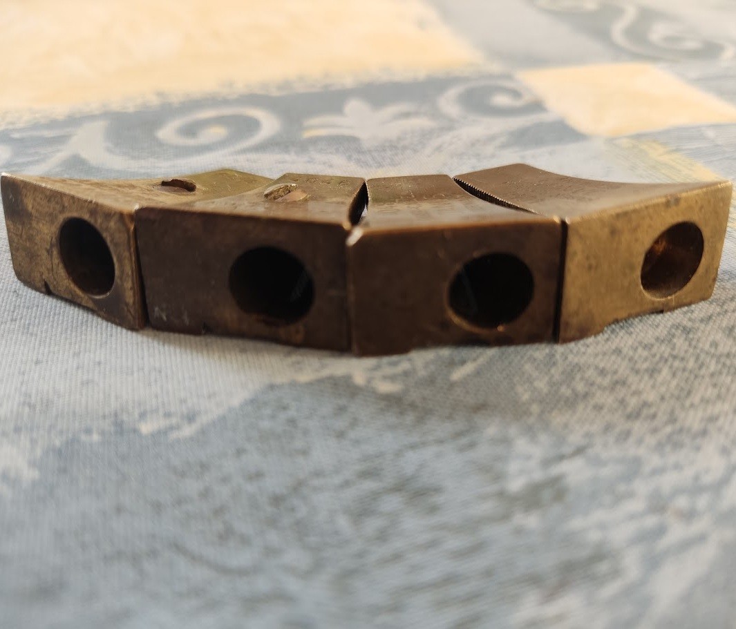 Lot of 4 Vintage German Pencil Sharpener A. W. Faber-Castell Janus Germany