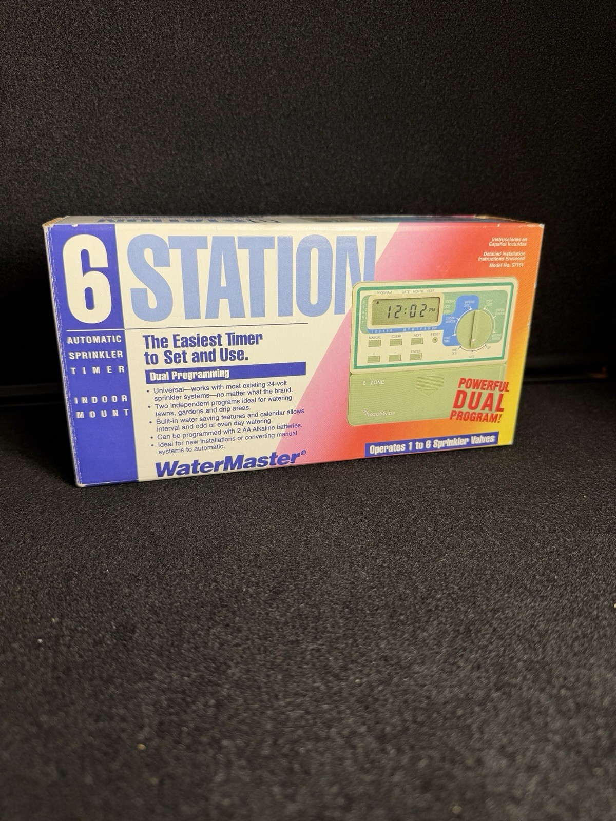 Orbit WaterMaster 6-Station 57161 Outdoor/Indoor Programable Sprinkler Timer