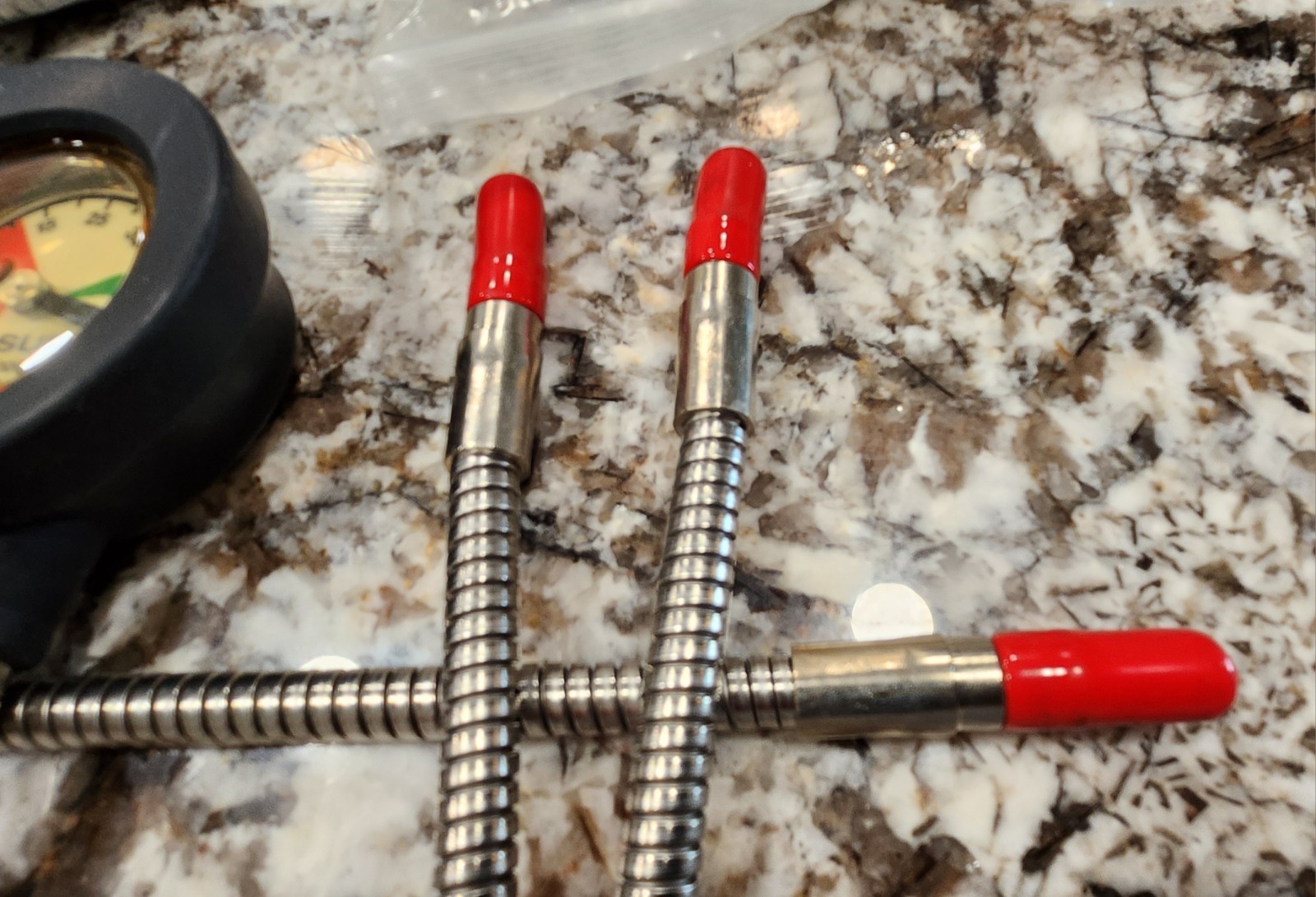 New Old Stock Scott 4500 Pressure gauge w/ 24" Line Assembly PN 804851-01 SCBA