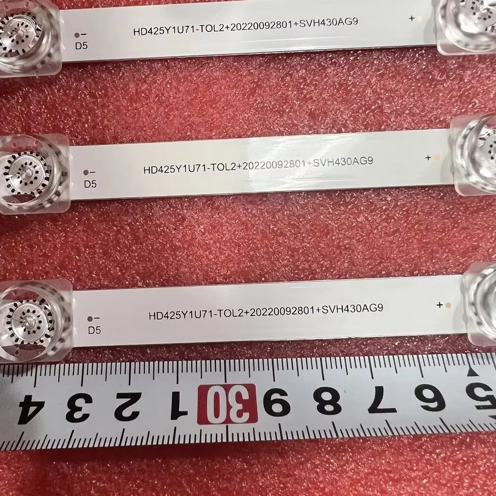 LED Strips For Hisense 43A6G 43C350KU 43A68G 43A6GX3 43A6H 43E3G SVH430AG9