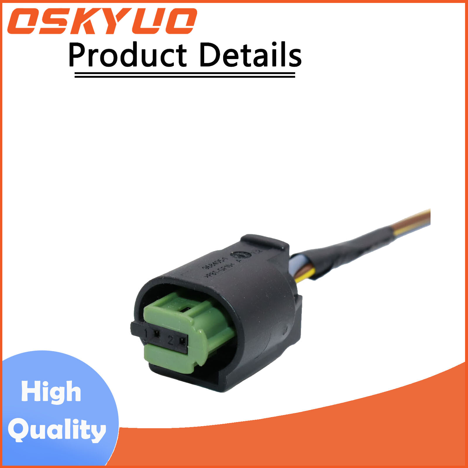 Outside Ambient Air Temperature Sensor &Connector For BMW Land Rover Mini Cooper