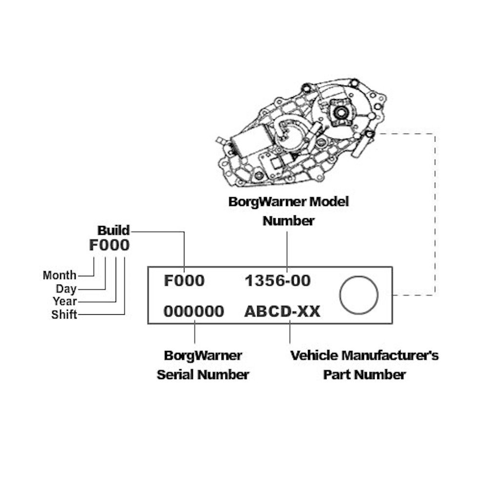 Ford BW1356 BW4406 Transfer Case Rear Output Seal and Bushing 1987-2003