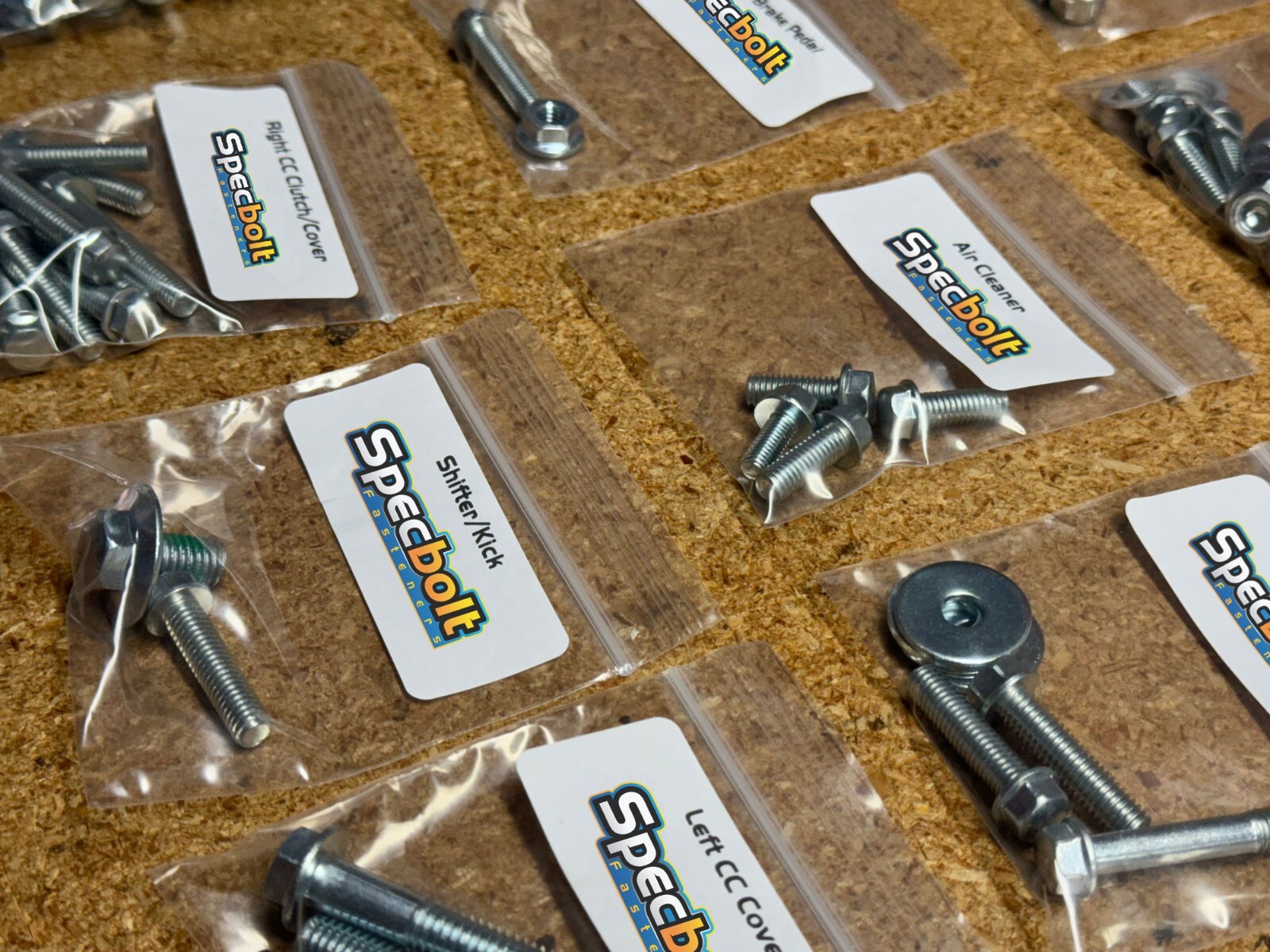 1986 LT250R Restoration Bolt kit Suzuki Quadracer Engine Body Wheel OEM zinc