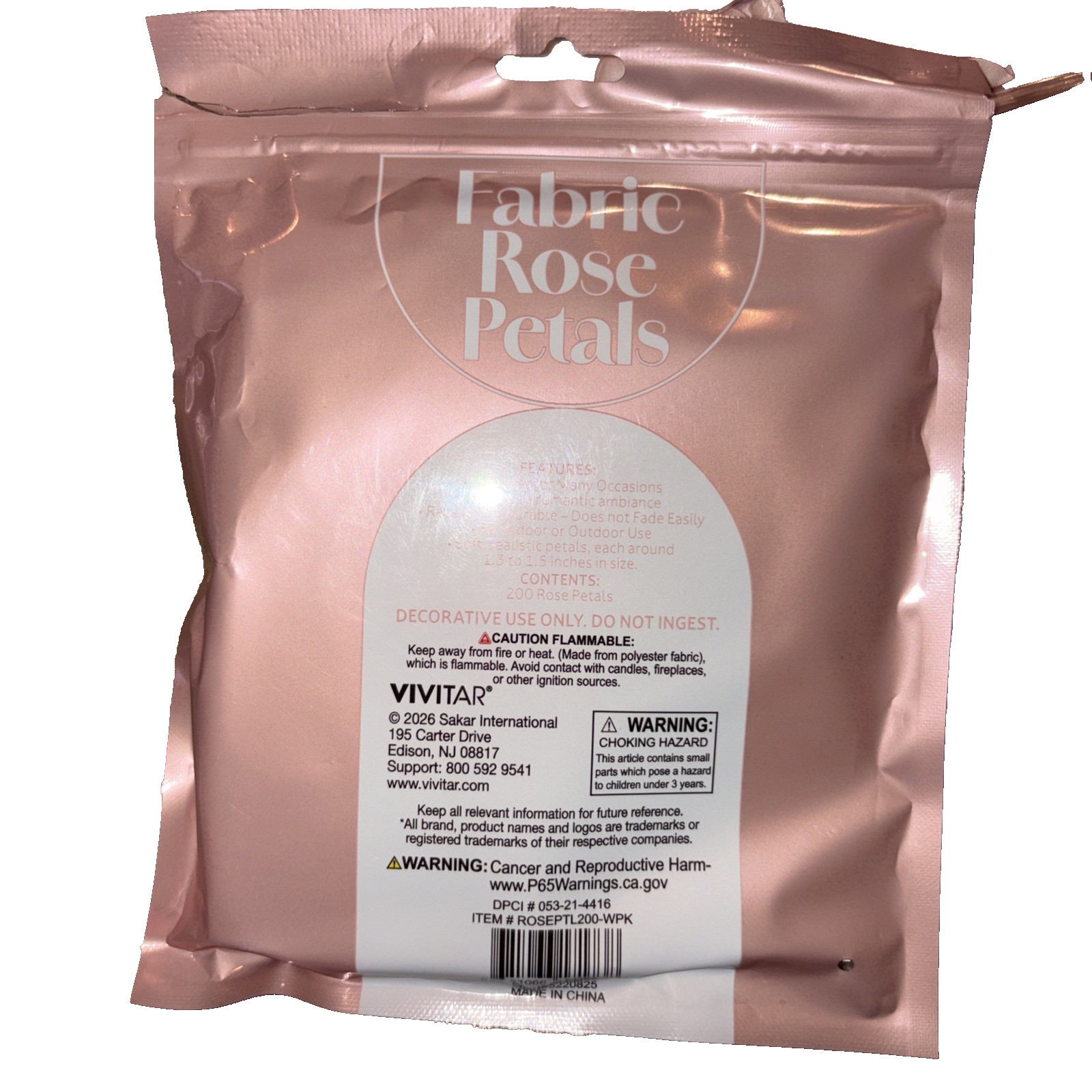 800 Rose Petals 4 Packs Pink White Fabric Flower Girl Wedding Prom Shower Decor