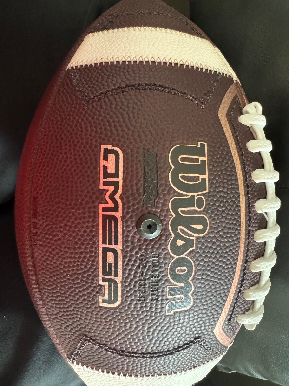 Wilson Omega Official Game Football - Leather Brand New NCAA NFHS