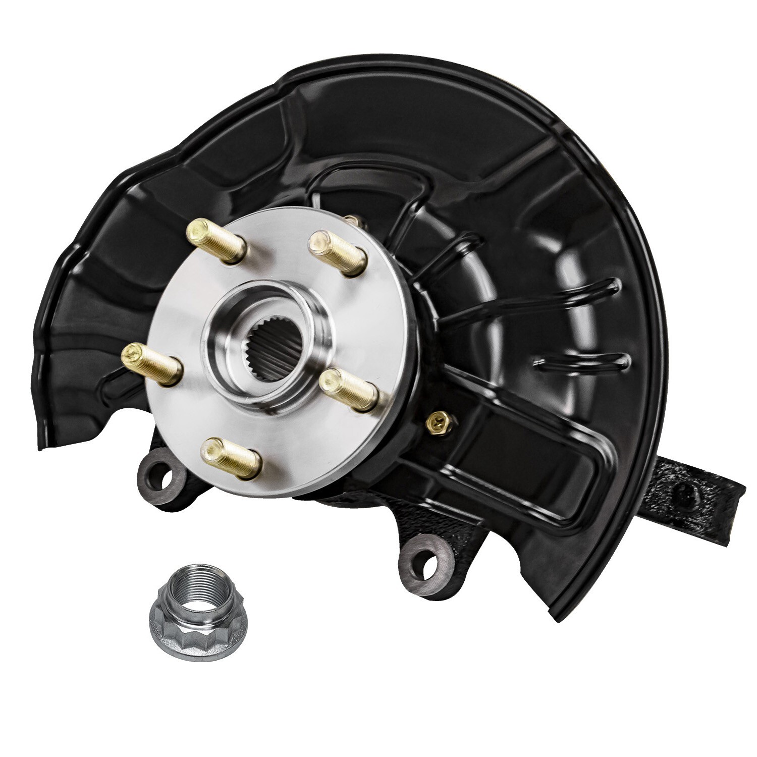 Front Right Knuckle & Wheel Hub Bearing for 2014 2015-2018 Toyota Corolla Matrix