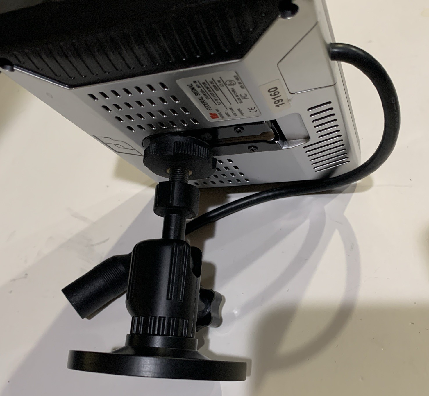 Federal Signal Backup Camera 5.6" Monitor System CAMLCD-INT-56 w/stand NEW