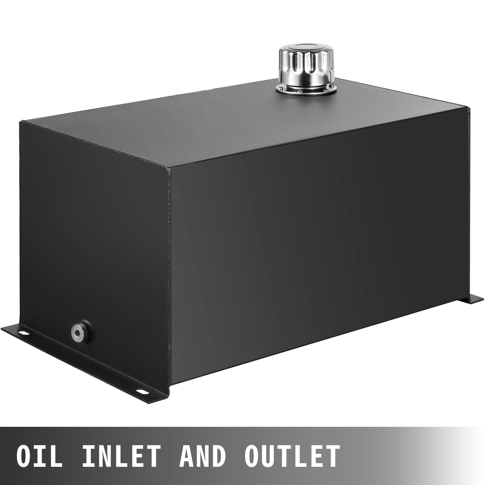 Hydraulic Reservoir Oil Tank Fuel Tank 10 Gal Steel with Filter& Tank Gauge