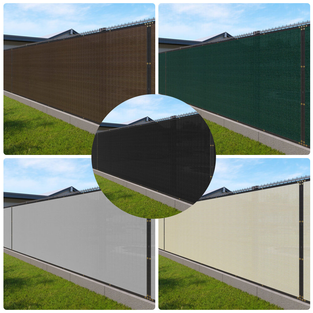 Windscreen Privacy Fence Screen Shade Cover Mesh Tarp, New