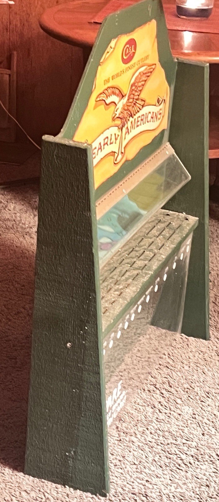 Vintage Case Knife Display Case