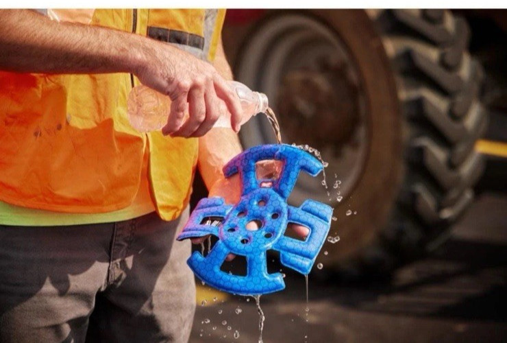 Milwaukee Bolt Safety Helmet Cooling Liner 48-73-4544 Blue