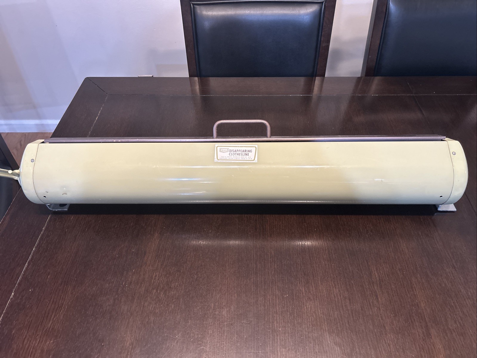 Vintage Antique Sears Disappearing Clothesline