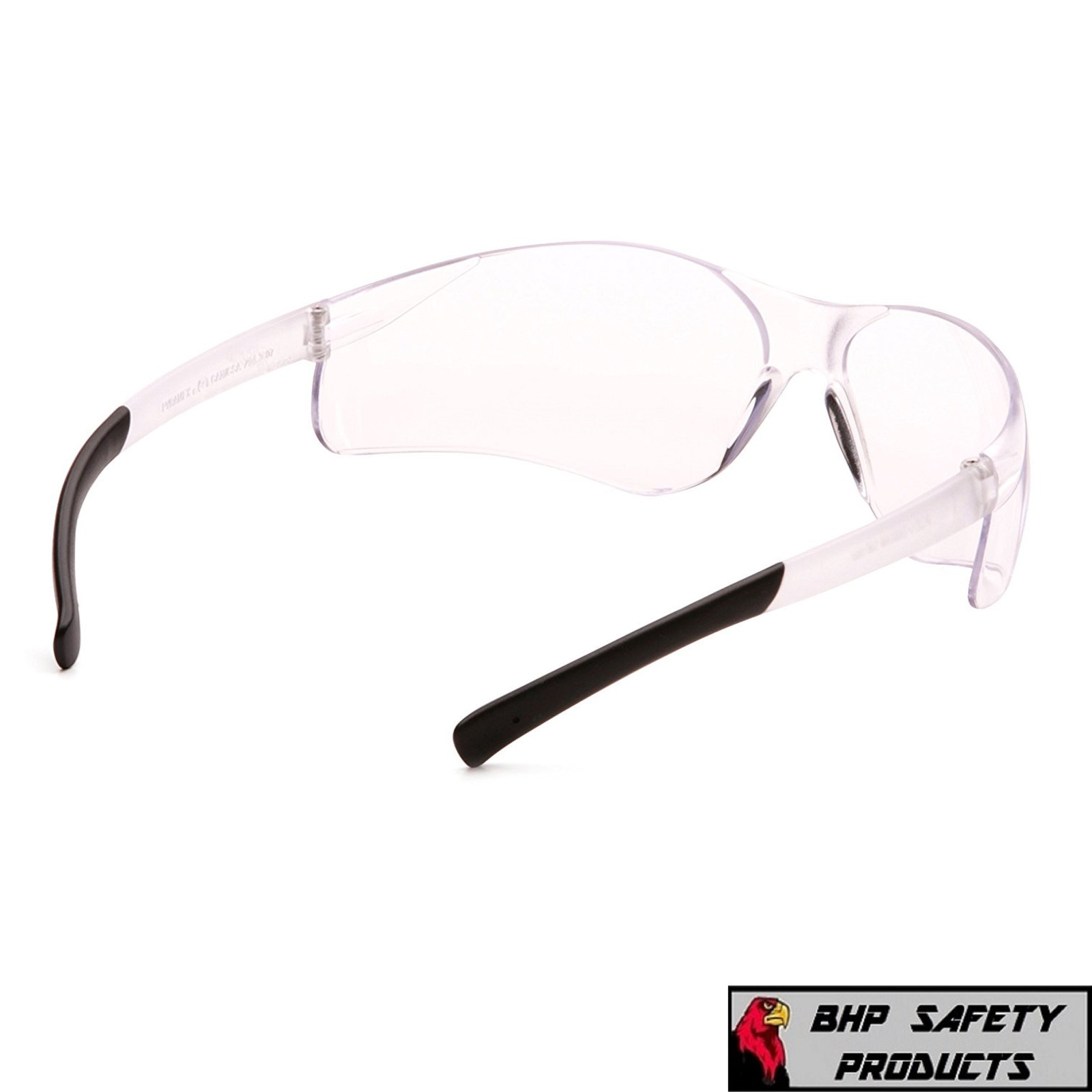 (3 PAIR) PYRAMEX ZTEK CLEAR LENS SAFETY GLASSES WORK SHOOTING EYEWEAR S2510S