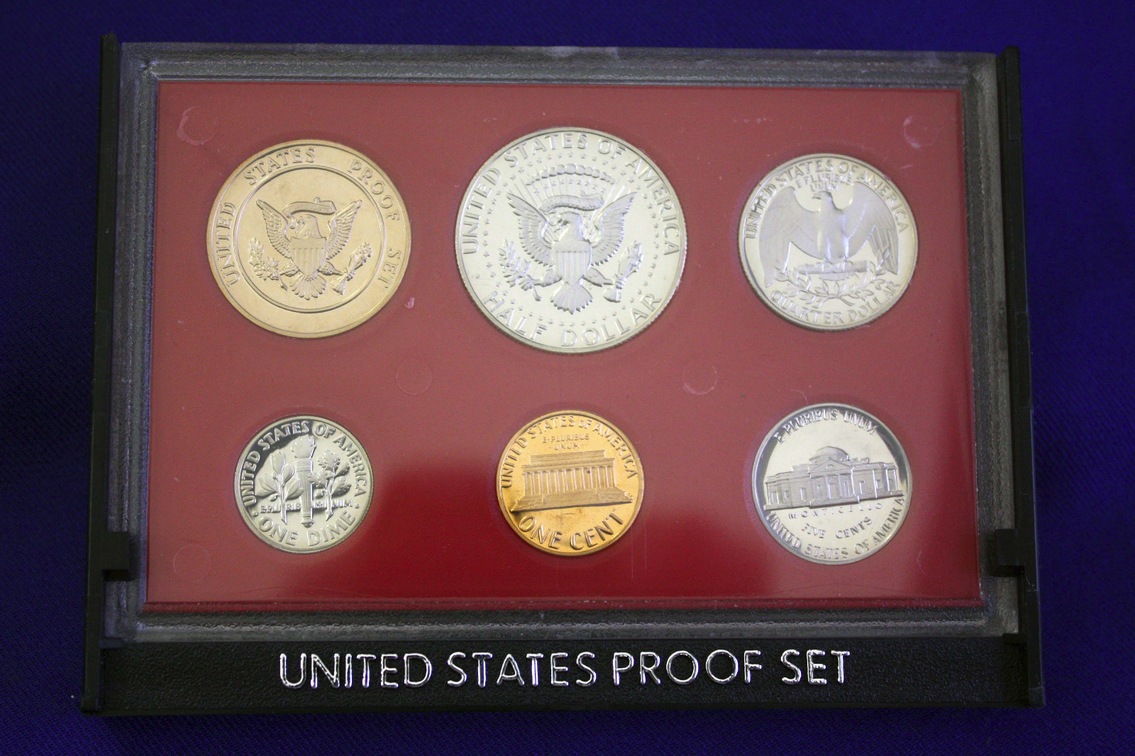 1982 Proof set. As issued by US Mint.