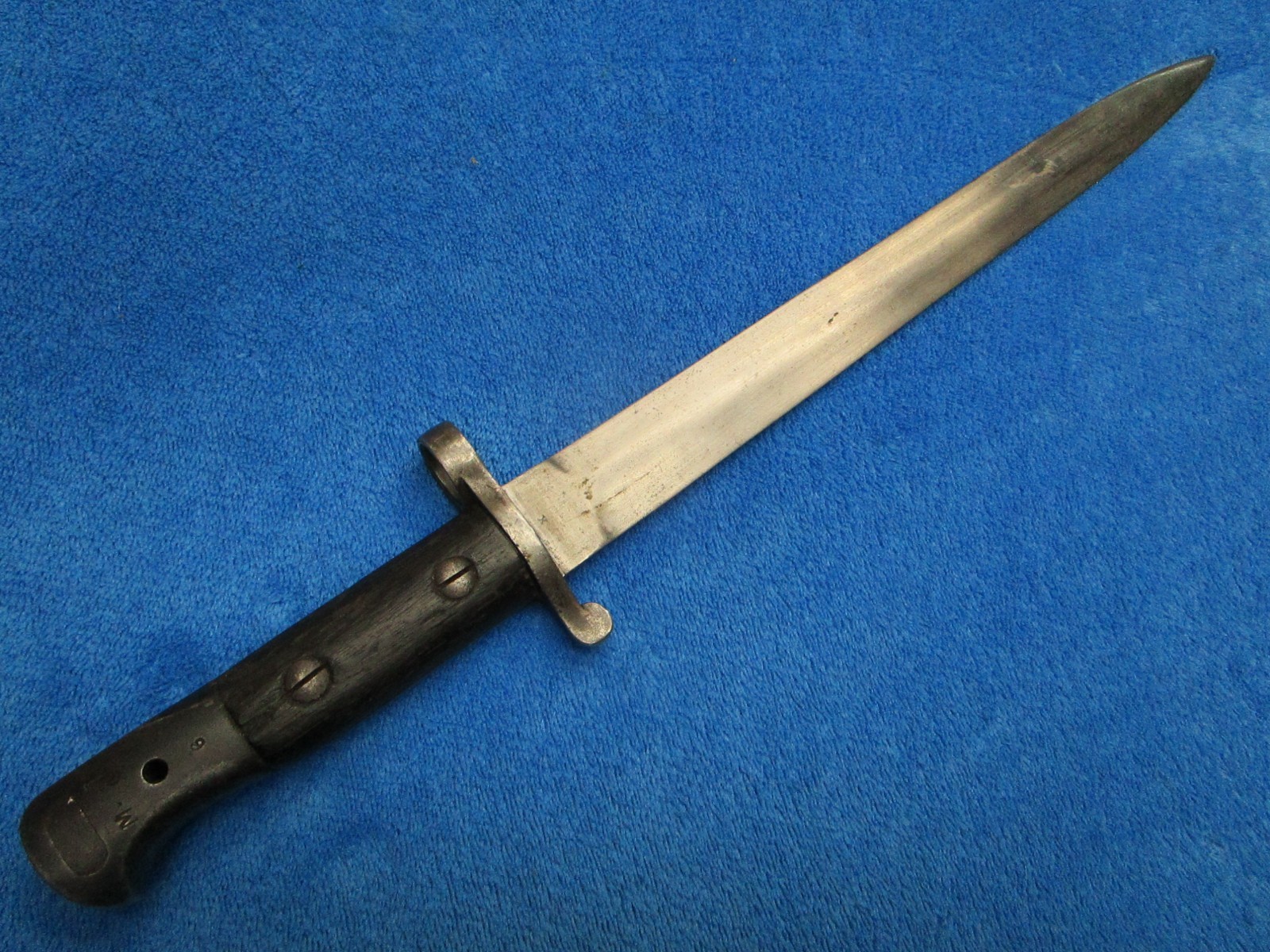 RARE ORIGINAL WW1 M1903 SMLE BRITISH BAYONET MADE BY SANDERSON SHEFFIELD