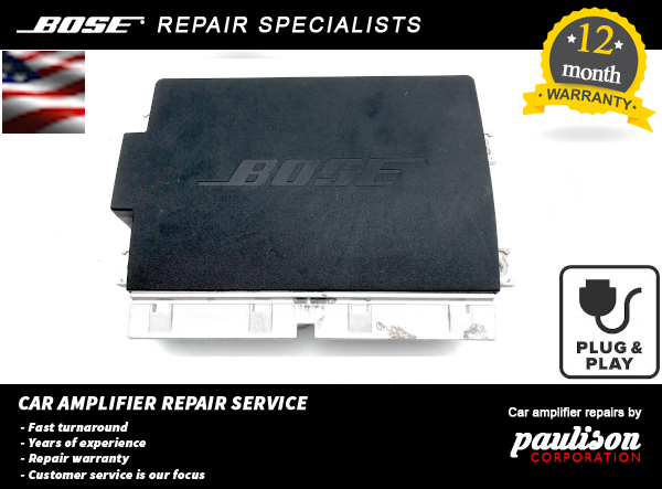 PORSCHE 2017-UP CAYENNE BOXTER 911 MACAN BOSE AMPLIFIER REPAIR SERVICE 1YR
