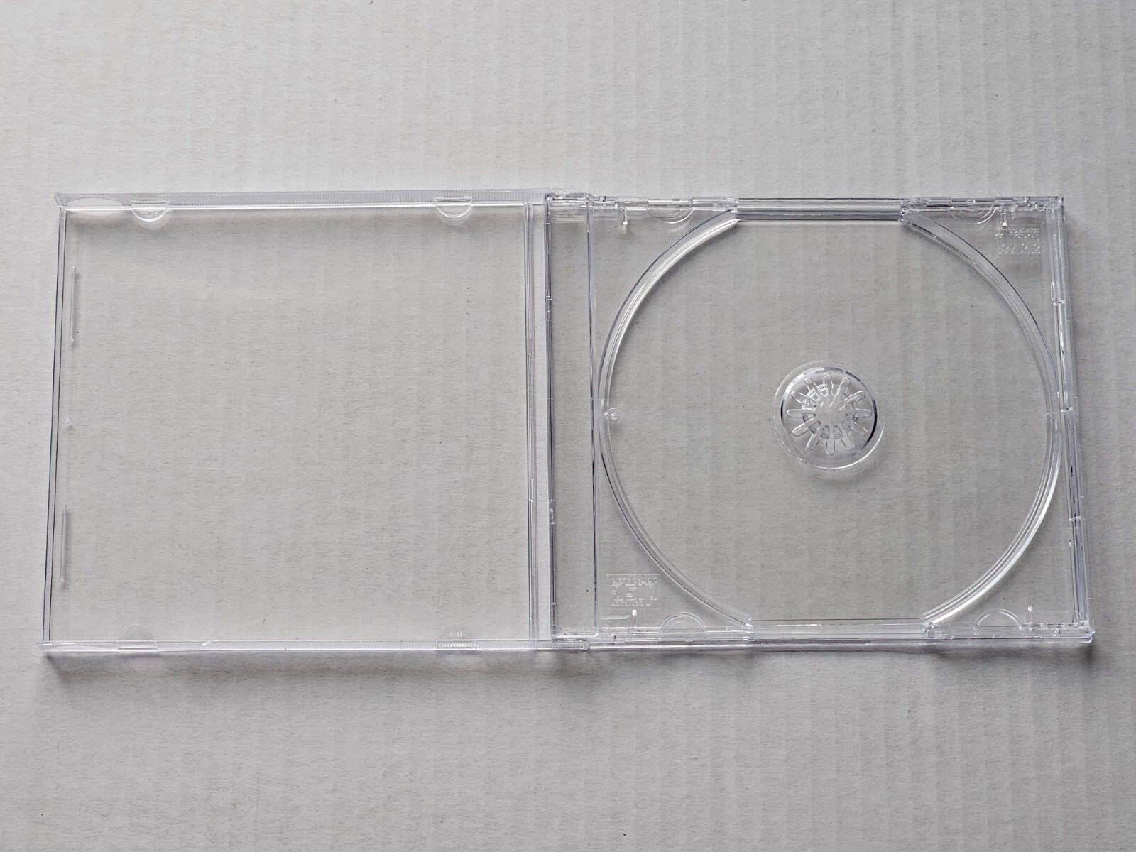 Replacement CD Jewel Cases Disc Clear For Sony PlayStation 1 PS1 Standard 10.4mm