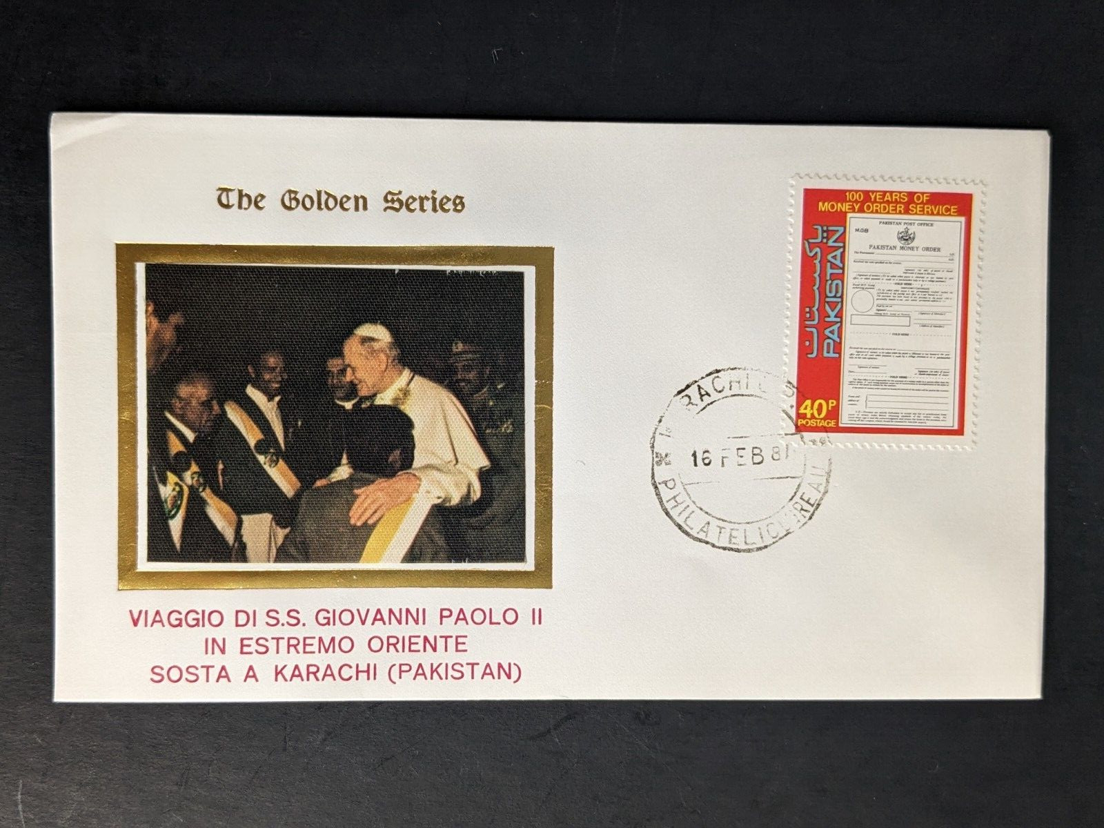 Pope John Paul II, The Golden Series Guam, Japan, Pakistan, AK, 16 Covers Plus