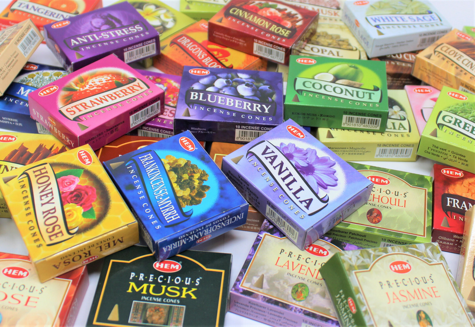 Incense Cones: BUY 4 GET 4 FREE! Pick Scent! (Hem, Kamini, Satya) FREE SHIPPING!