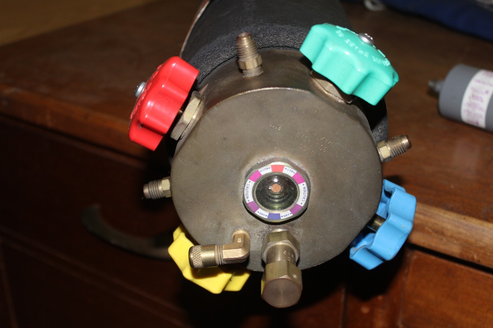 MUELLER BRASS CO STREAMLINE RECOVERY DEVICE SRD 1 H-VAC CYLINDER