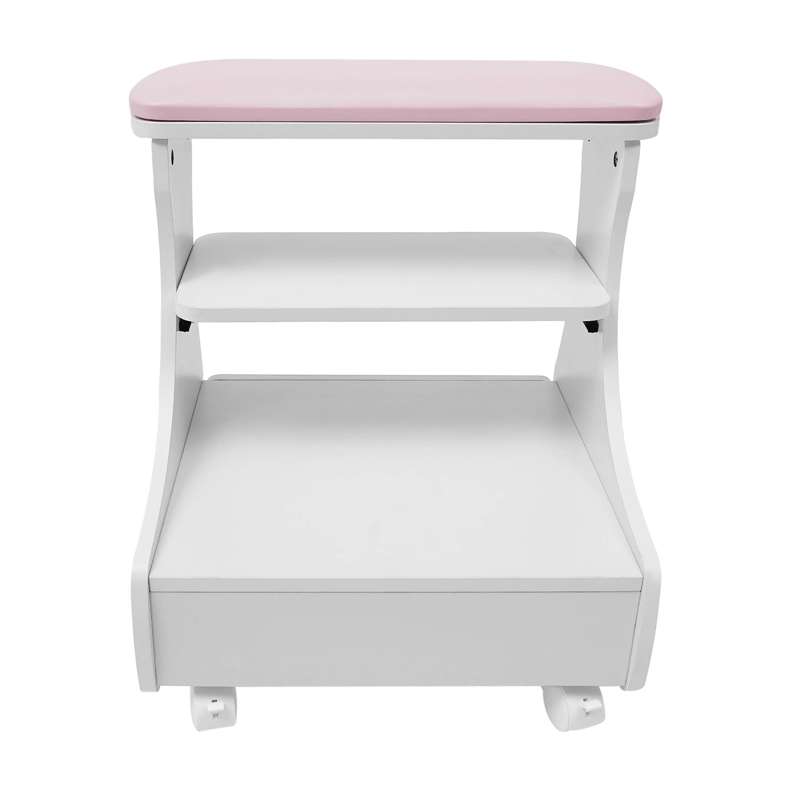 Foot Rest Pedicure Manicure Funiture, Trolley for Foot Bath, Footbath Stool