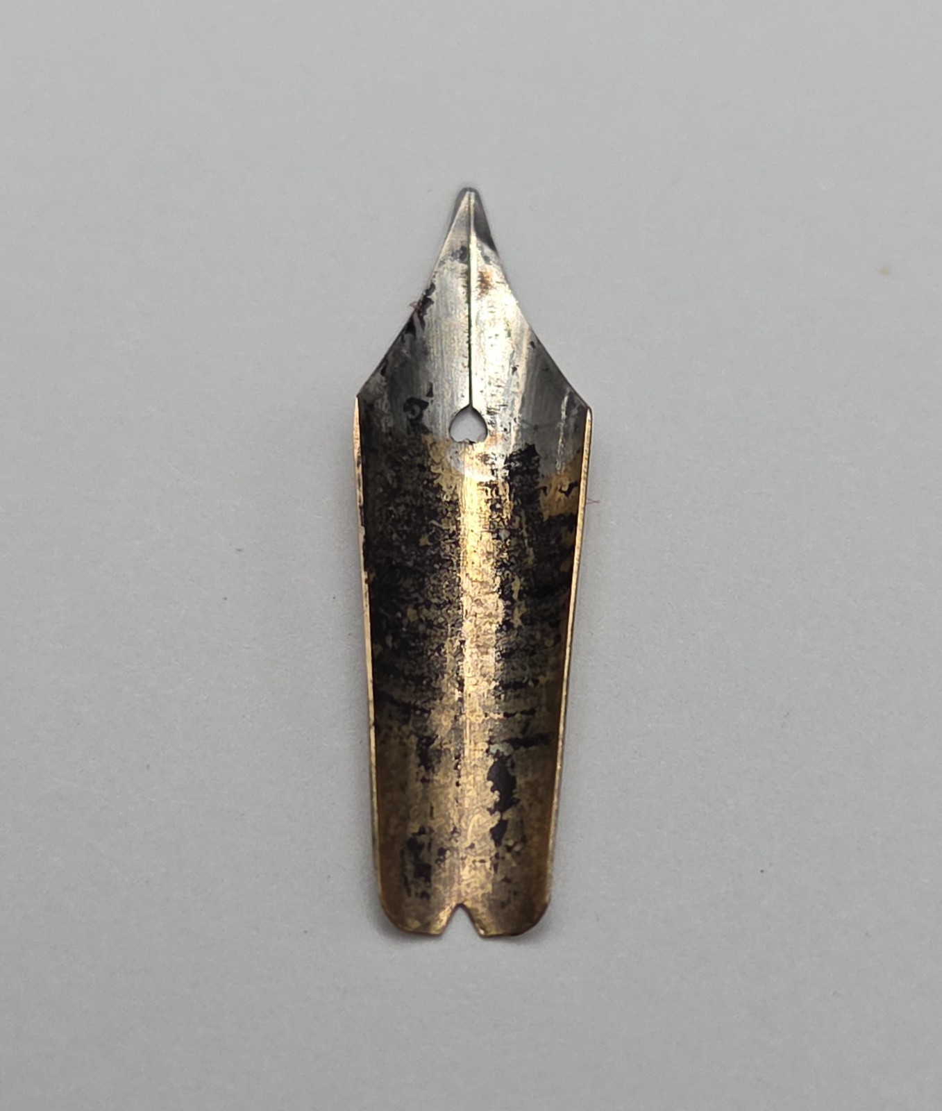 Vintage Replacement Sheaffer's 2 Tone 14k Gold #5 Feather Touch Fountain Pen Nib