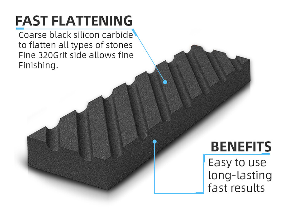Knife Sharpening Stone Set Professional Whetstone 4 Side Grit 400/1000 3000/8000