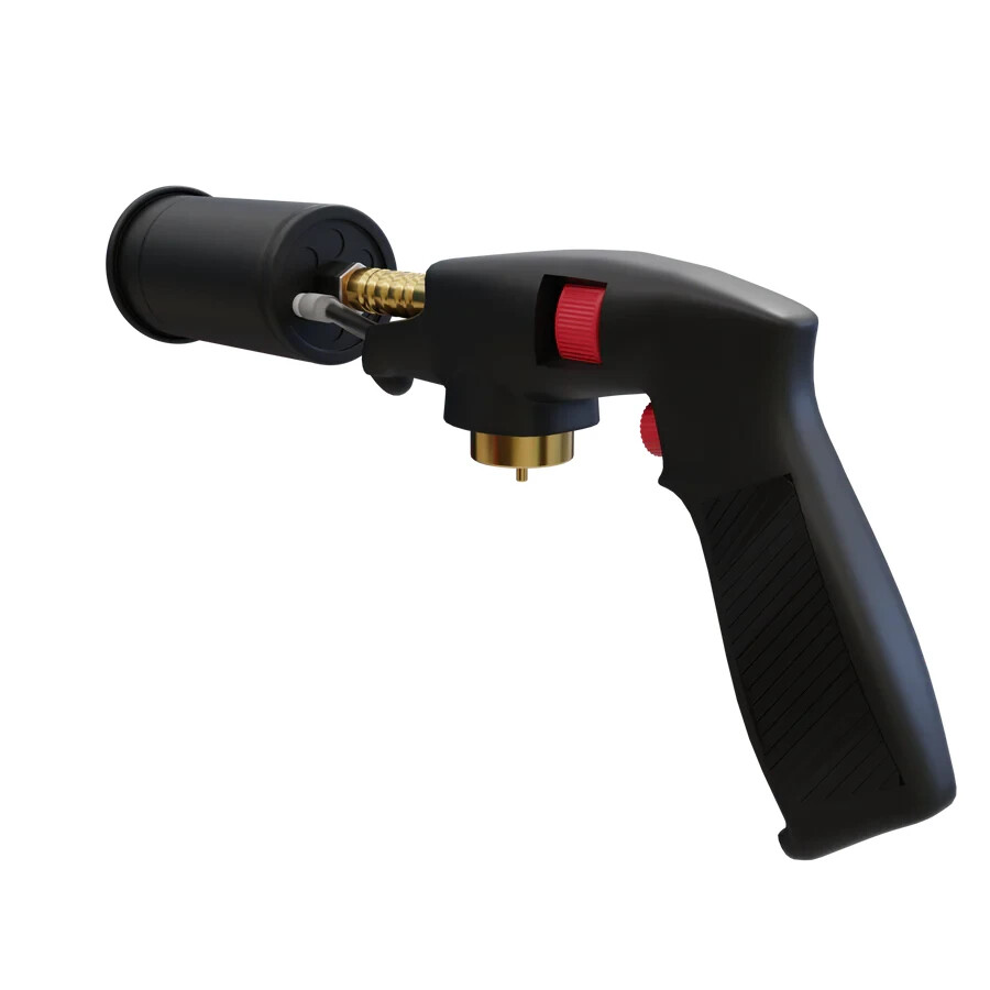 Electric Hand Held Propane Torch Head Push Button Self Igniting Propane Torch