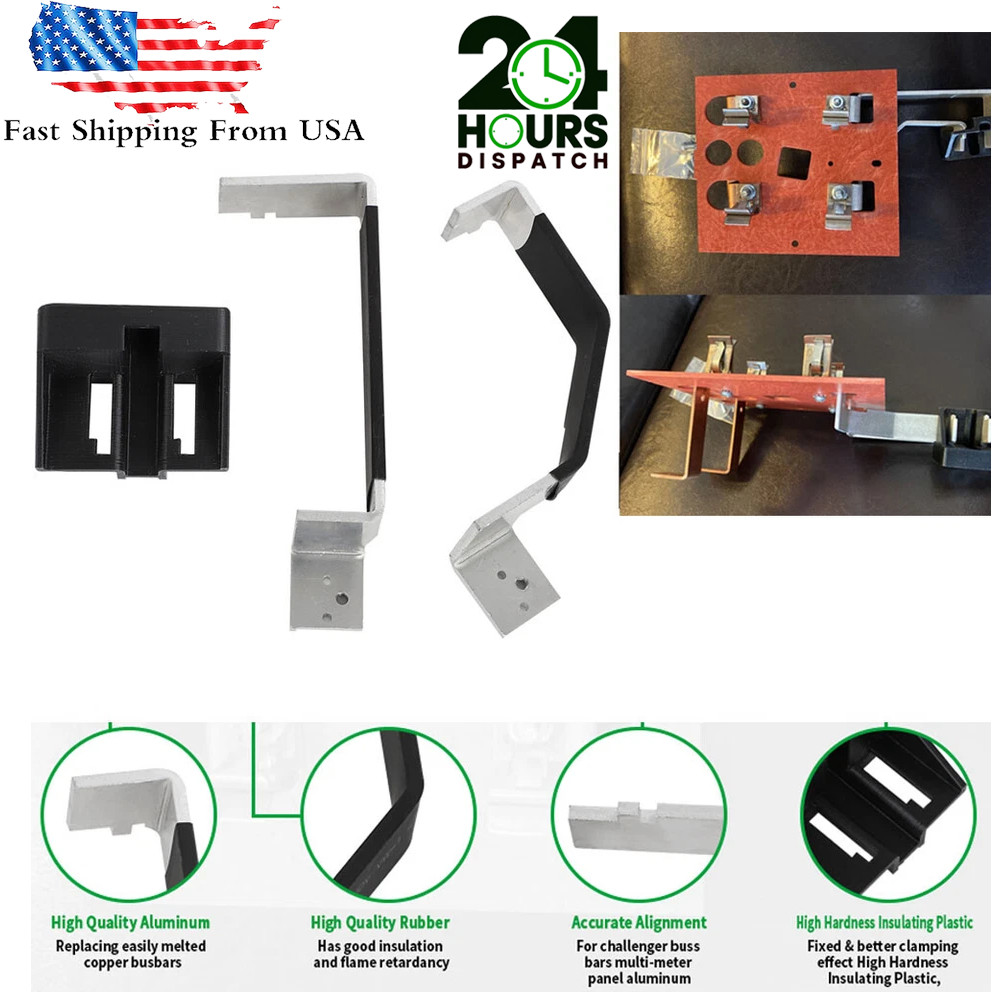For Challenger Pack Meter Socket Bus Bar Replacement Kit 125A Panel  w/Insulator