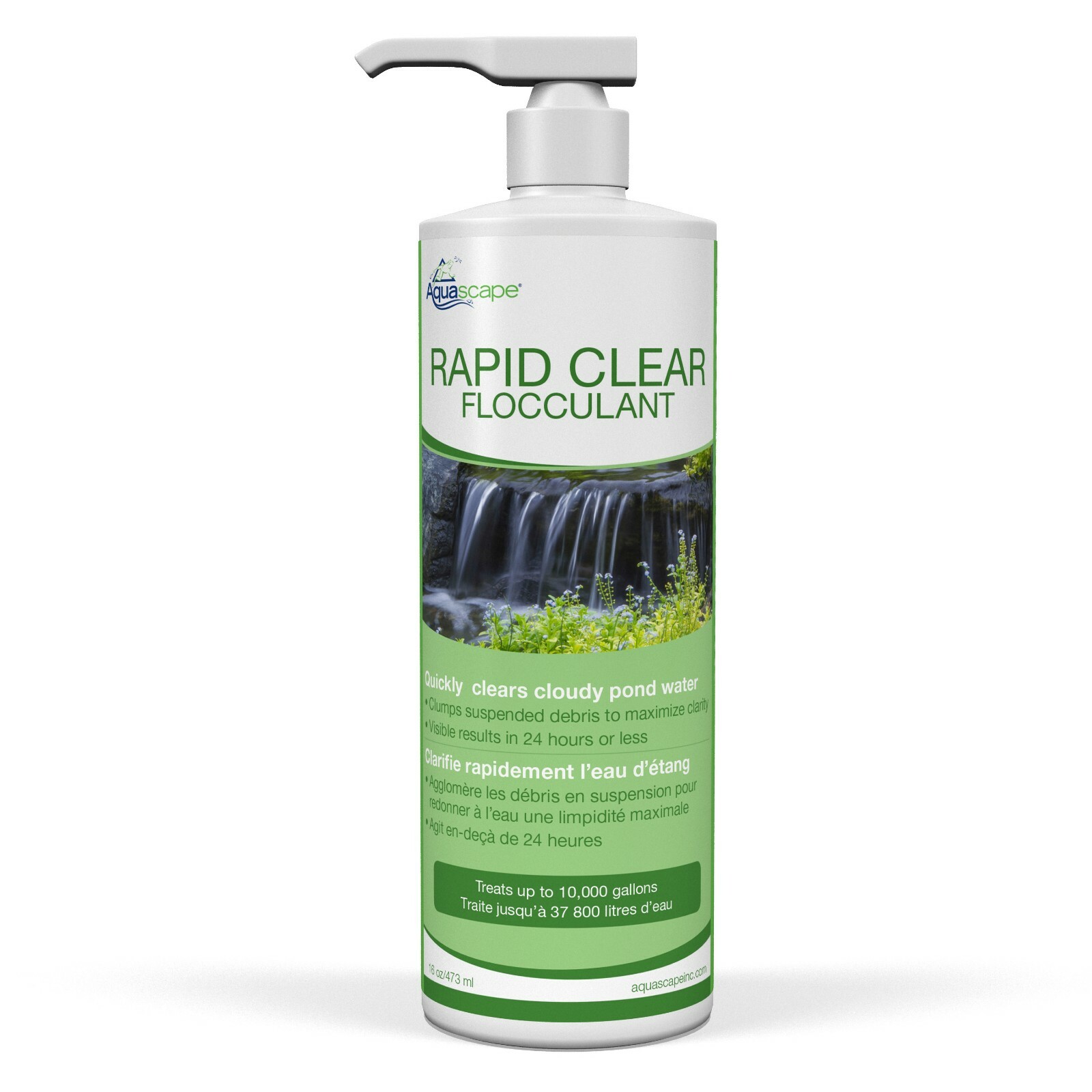 AQUASCAPE #96049 RAPID CLEAR FLOCCULANT 16 oz.