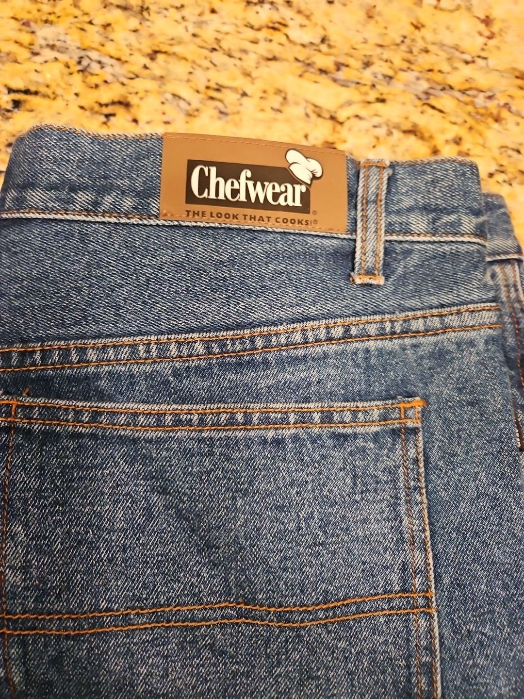 Chefwear Mens Jeans 38x32. Excellent Condition. Rare! See Pics!