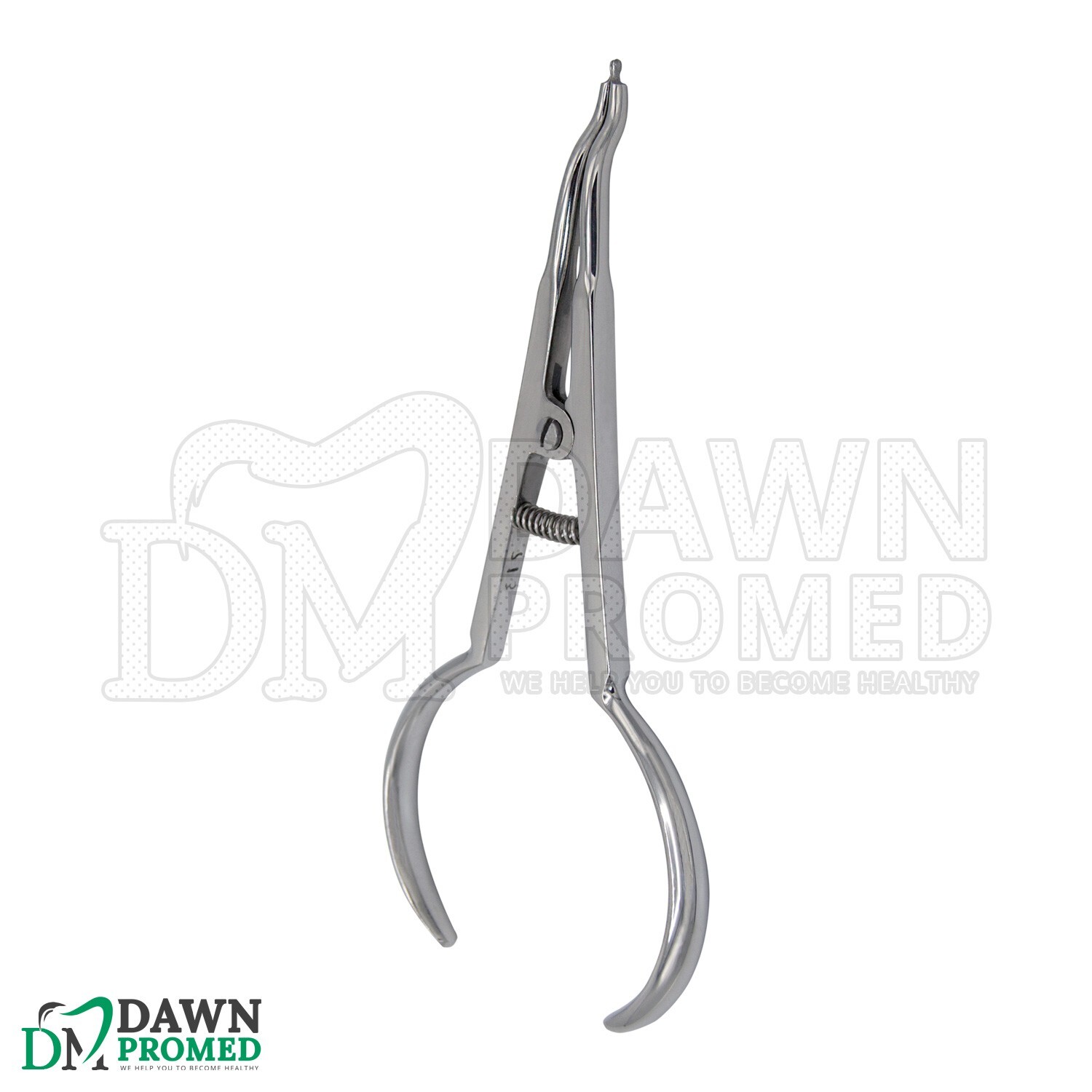 Dental Separator Placing Ligature Plier 6.25" Orthodontic Elastic Ties German Gr