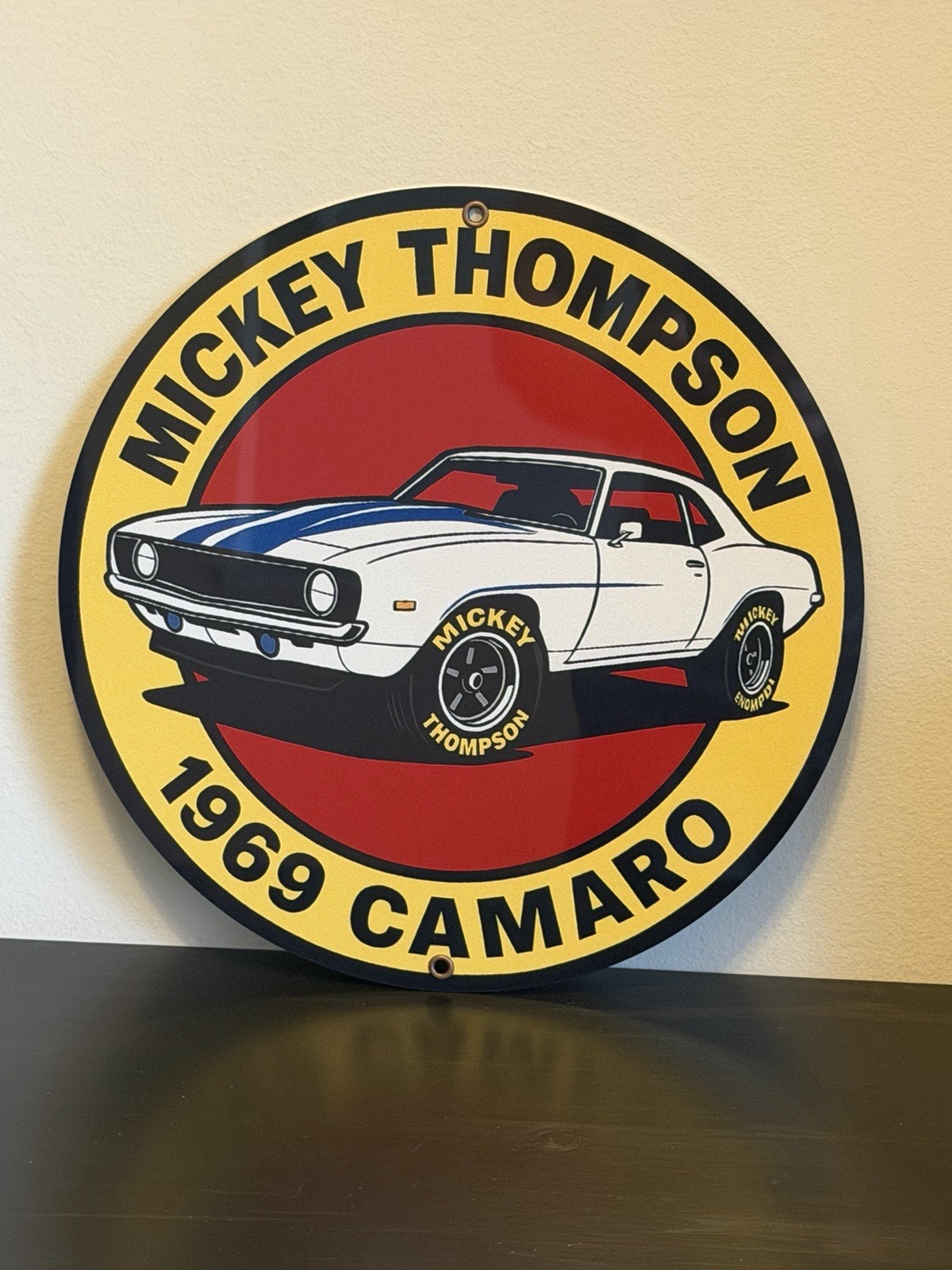 1969 Chevrolet Camaro Mickey Thompson Vintage  Style Metal Sign HI GLOSS!!