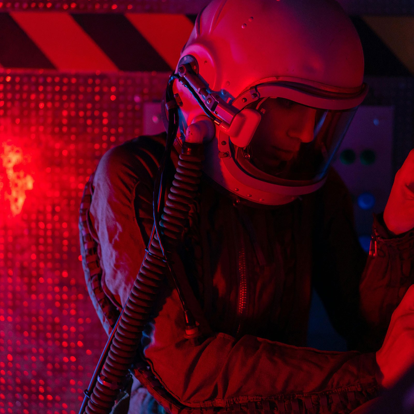 0.5M Rubber Gas Mask Hose for Connection with The 40mm Filter Boxes & Respirator