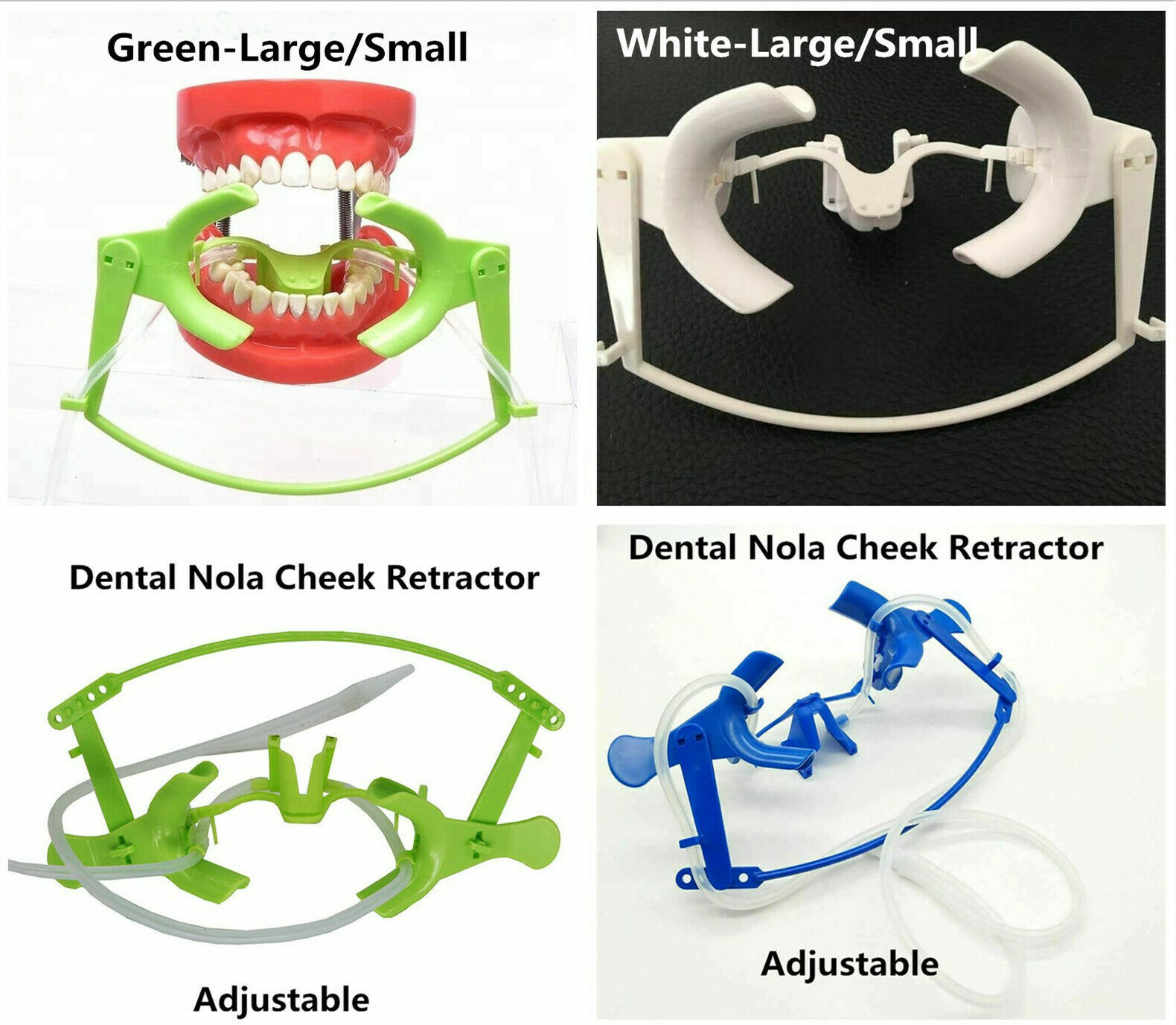 Dental Nola Lip Cheek Retractor Dry Field System Mouth Opener Props Adult Child
