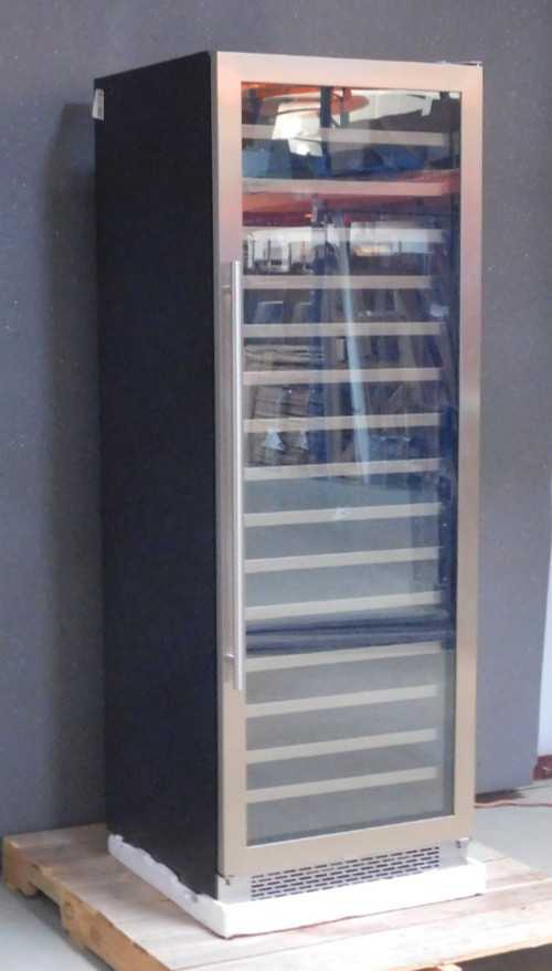 Zephyr 24" Wine Cooler PRW24F01BG 15.72 cu/ft. 148 Bottle Capacity Single Zone