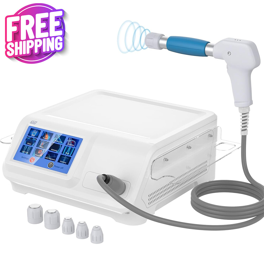 8 Bar ESWT Pneumatic ED Shockwave Therapy Machine Pain Relief ED Treatment