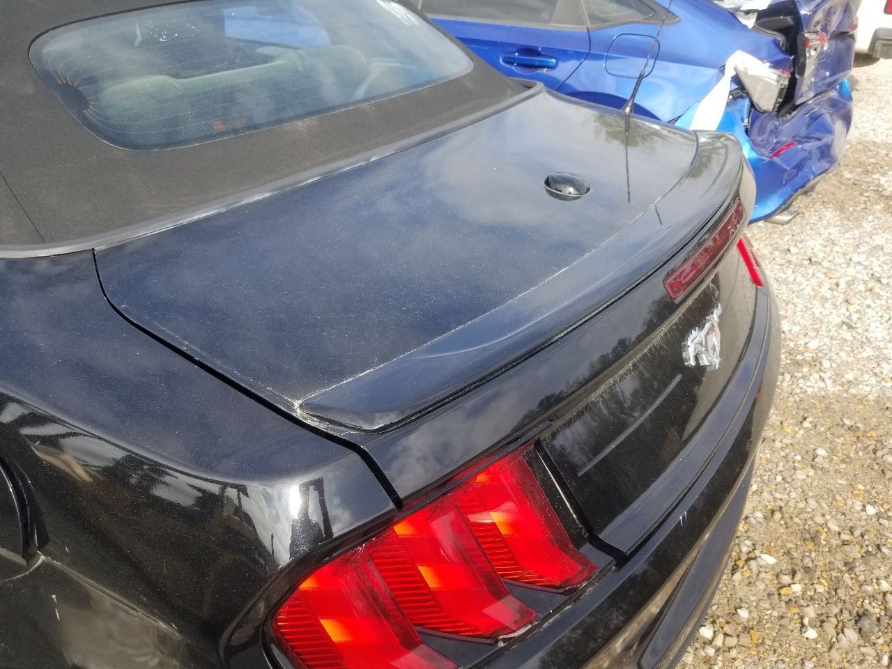 20 FORD MUSTANG ECOBOOST DECKLID/TRUNK/HATCH BLACK G1