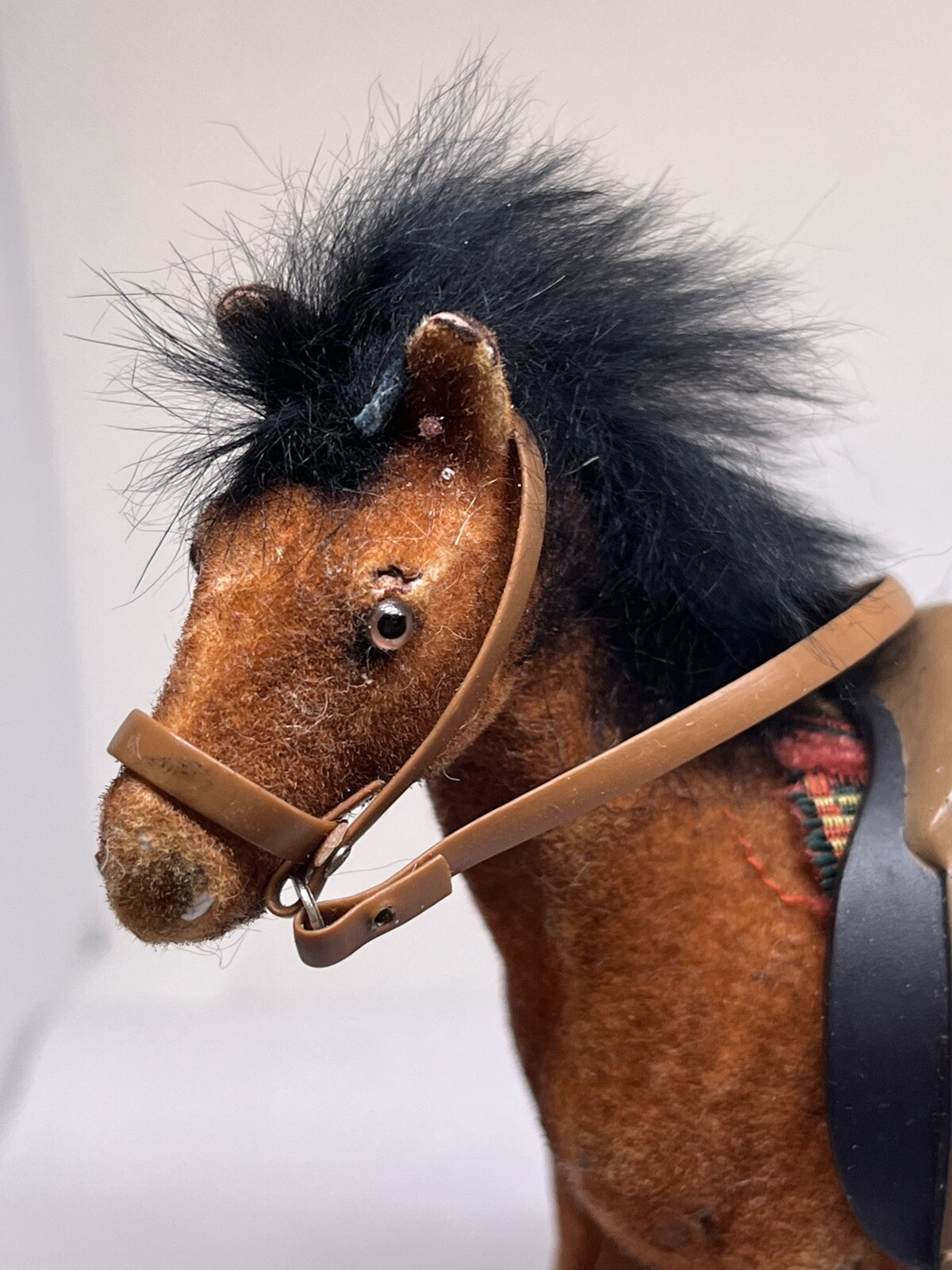 horse mini american Indian Spanish colonial saddle bridle blanket Felted