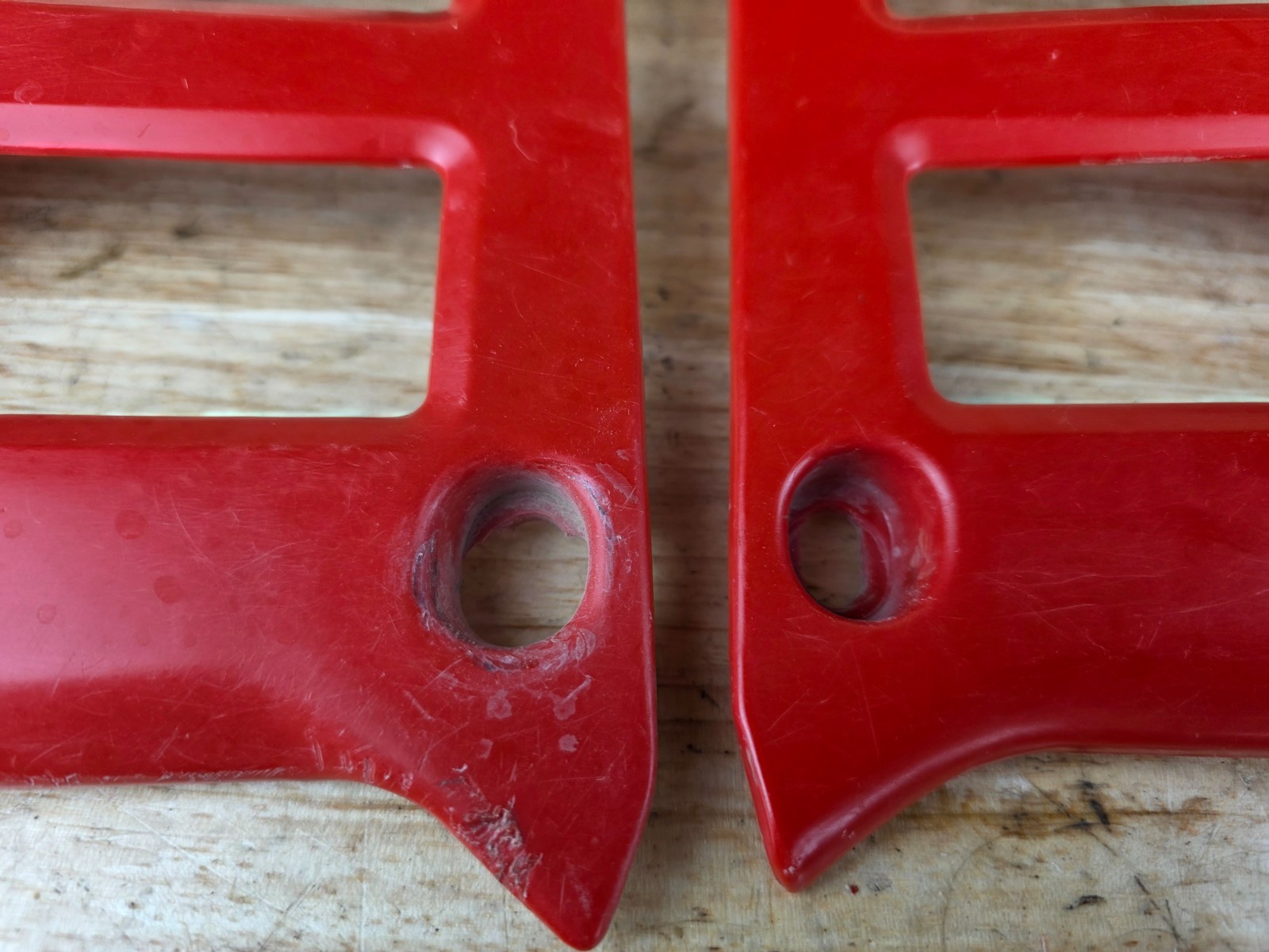 85 86 ATC250R HONDA OEM FUEL GAS TANK RADIATOR SHROUDS 1985 1986 ATC 250R