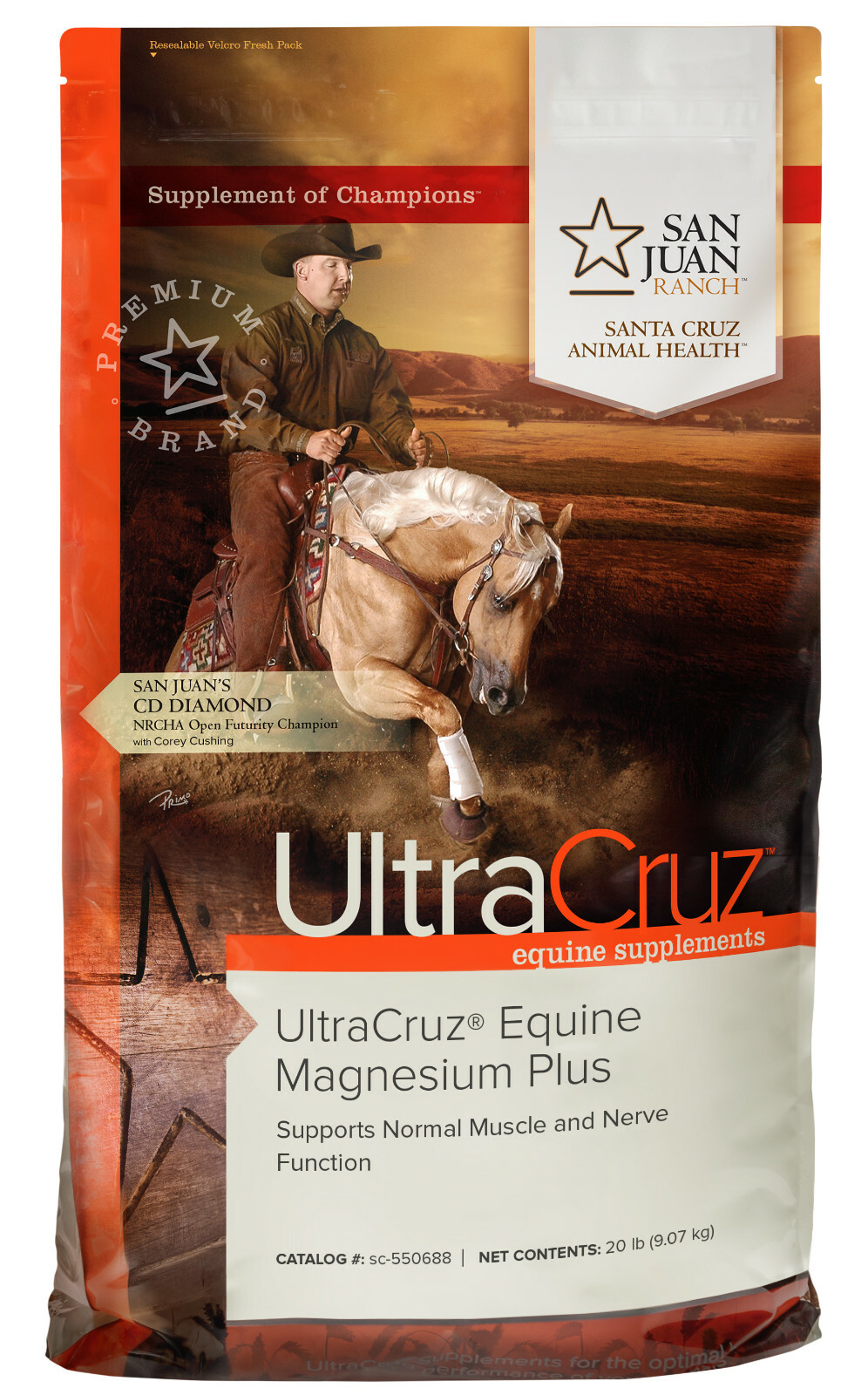UltraCruz� Equine Magnesium Plus, 20 lb