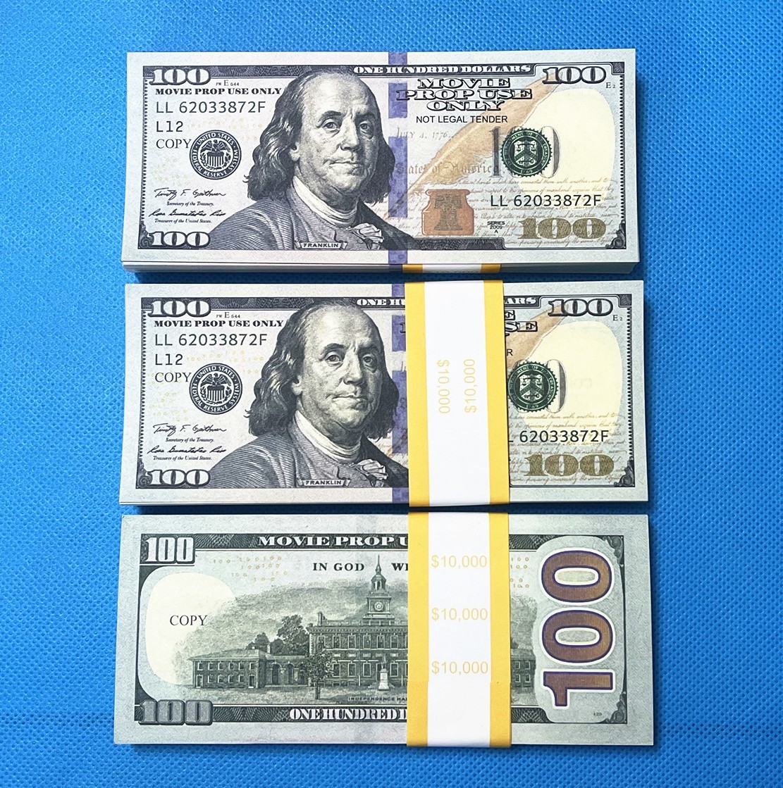 300 pcs movie prop toy money play fake bills for video, Learning Education Toys