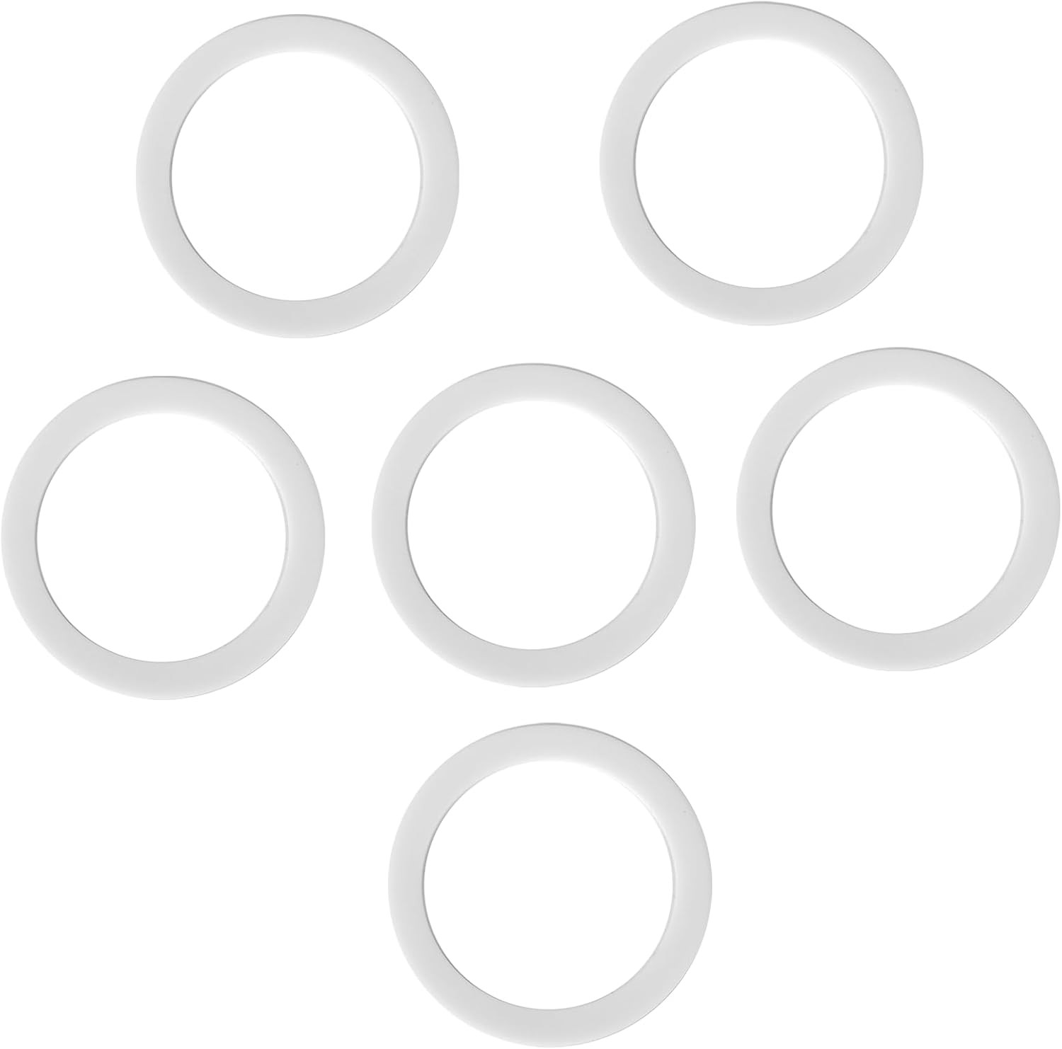 6-Pack 0297052 297052 Spray Paint Cup Gaskets for Titan CAPSpray Maxum white