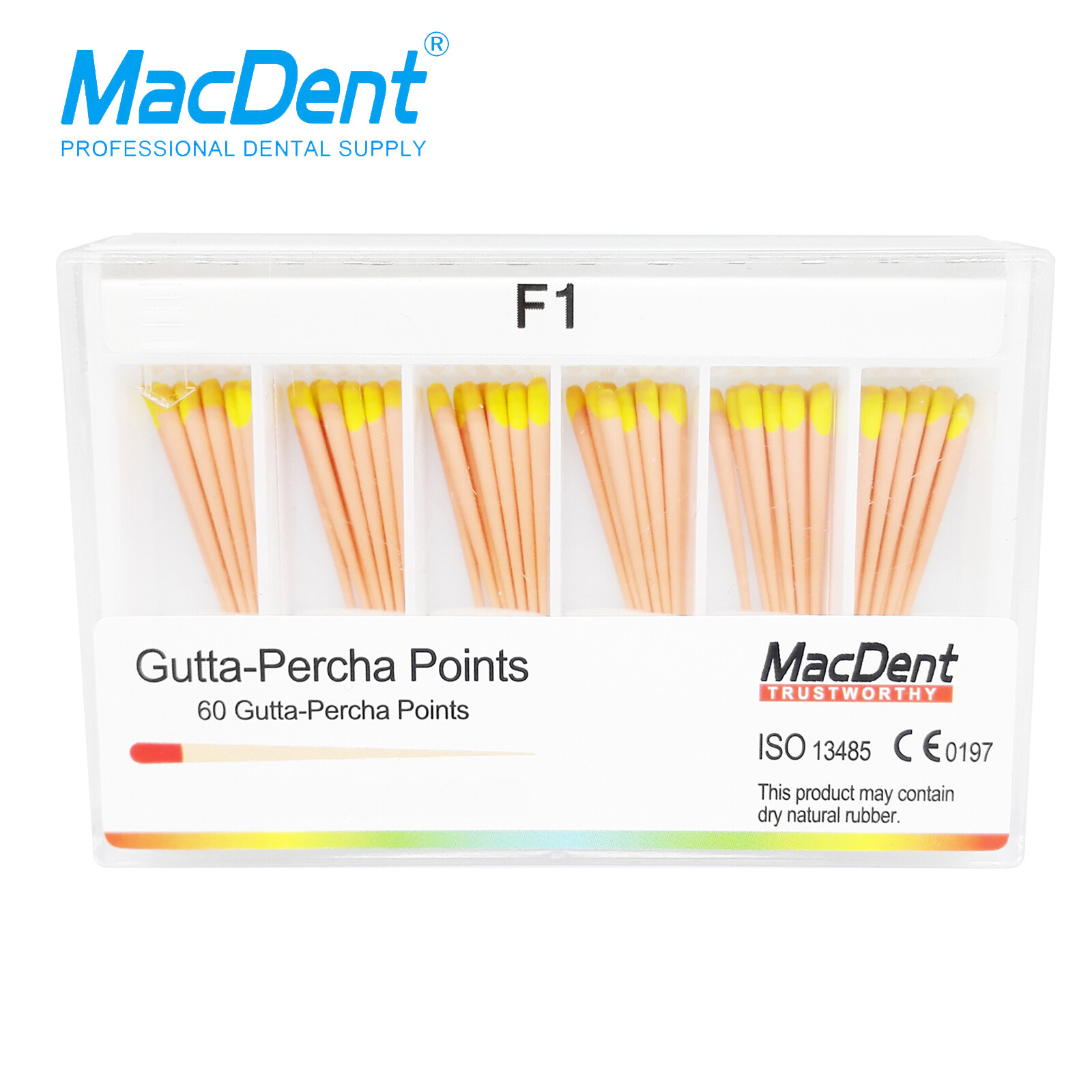 MacDent Dental Gutta Percha Points/Absorbent Paper Points Endodontic Root Canal