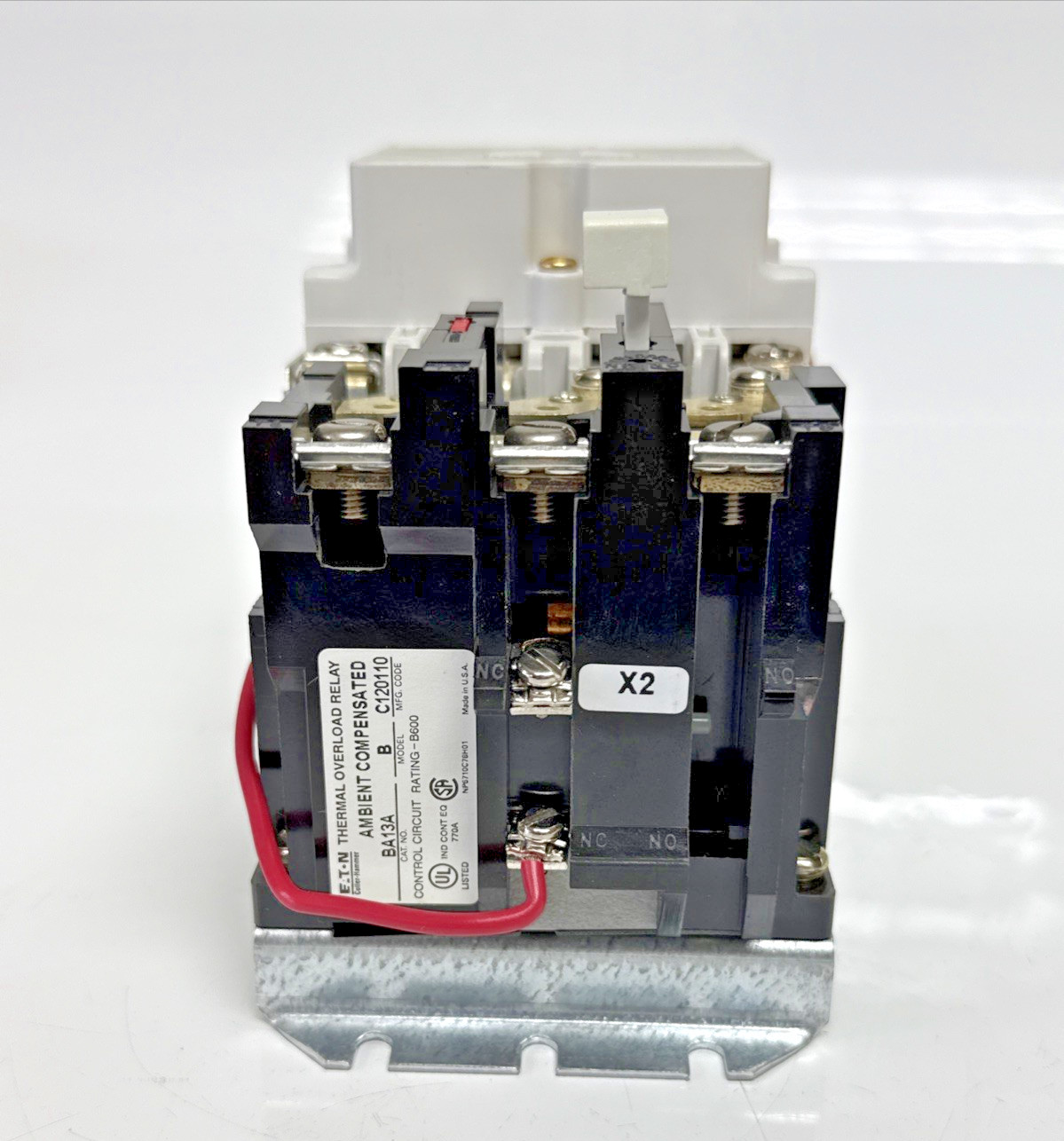 Eaton Cutler-Hammer A200M0CAC Size 0 Non-Reversing Starter 3-Pole 120V Coil