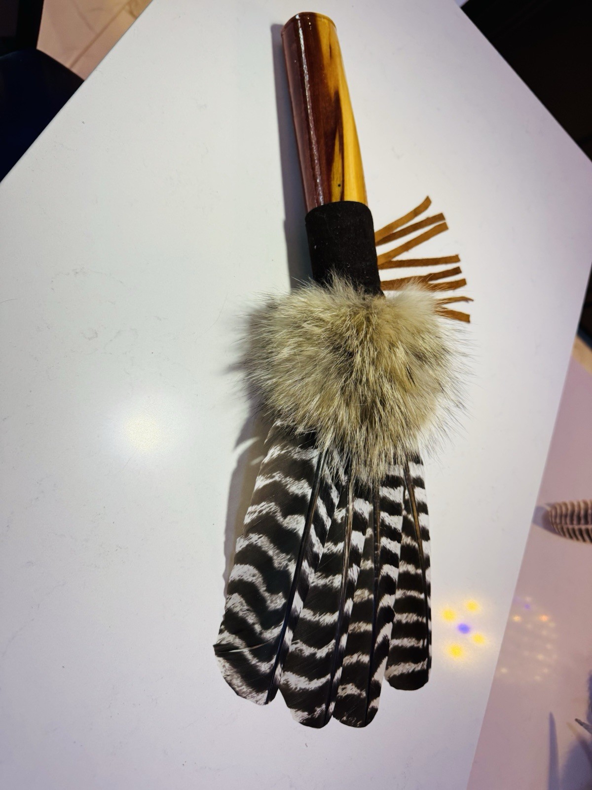 Smudging Fan Made By Enrolled Member Of The Cherokee tribe