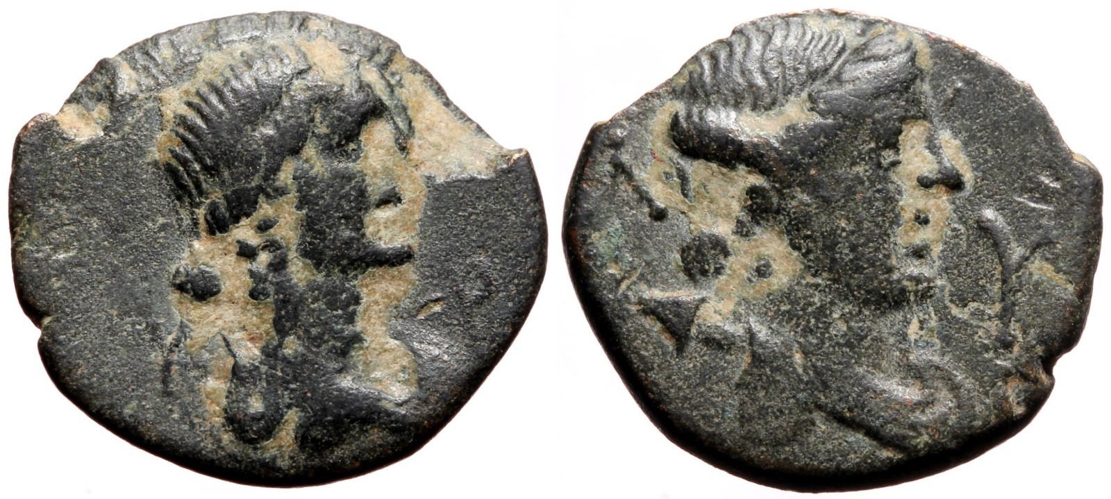 LYCIA. KRAGOS. Æ19 late 1st century BC/early 1st century AD. Apollo Artemis